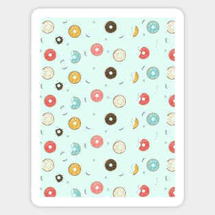 Tasty Donuts Pattern Sticker